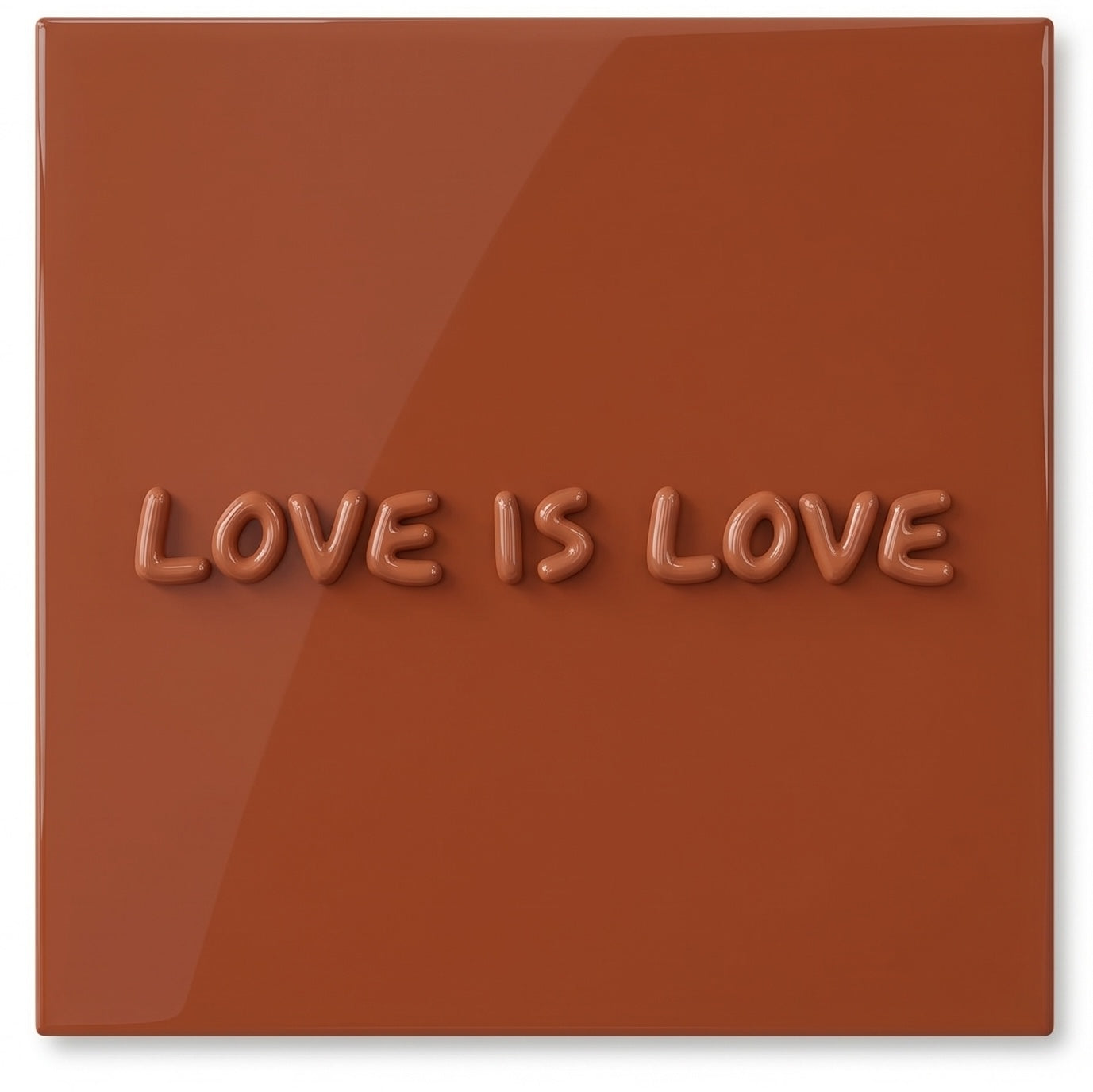LOVE IS LOVE 30x30 cm