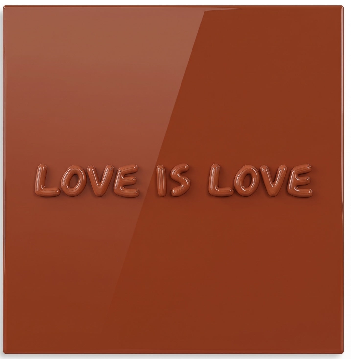 LOVE IS LOVE 50x50 cm