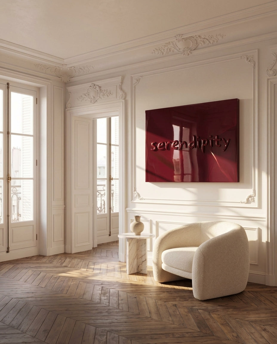 MEAUV Serendipity Monolith in Parisian Salon